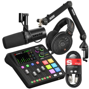 AX Studio Signature Audio Bundle – SM7dB + RØDECaster Duo + HD 660S2