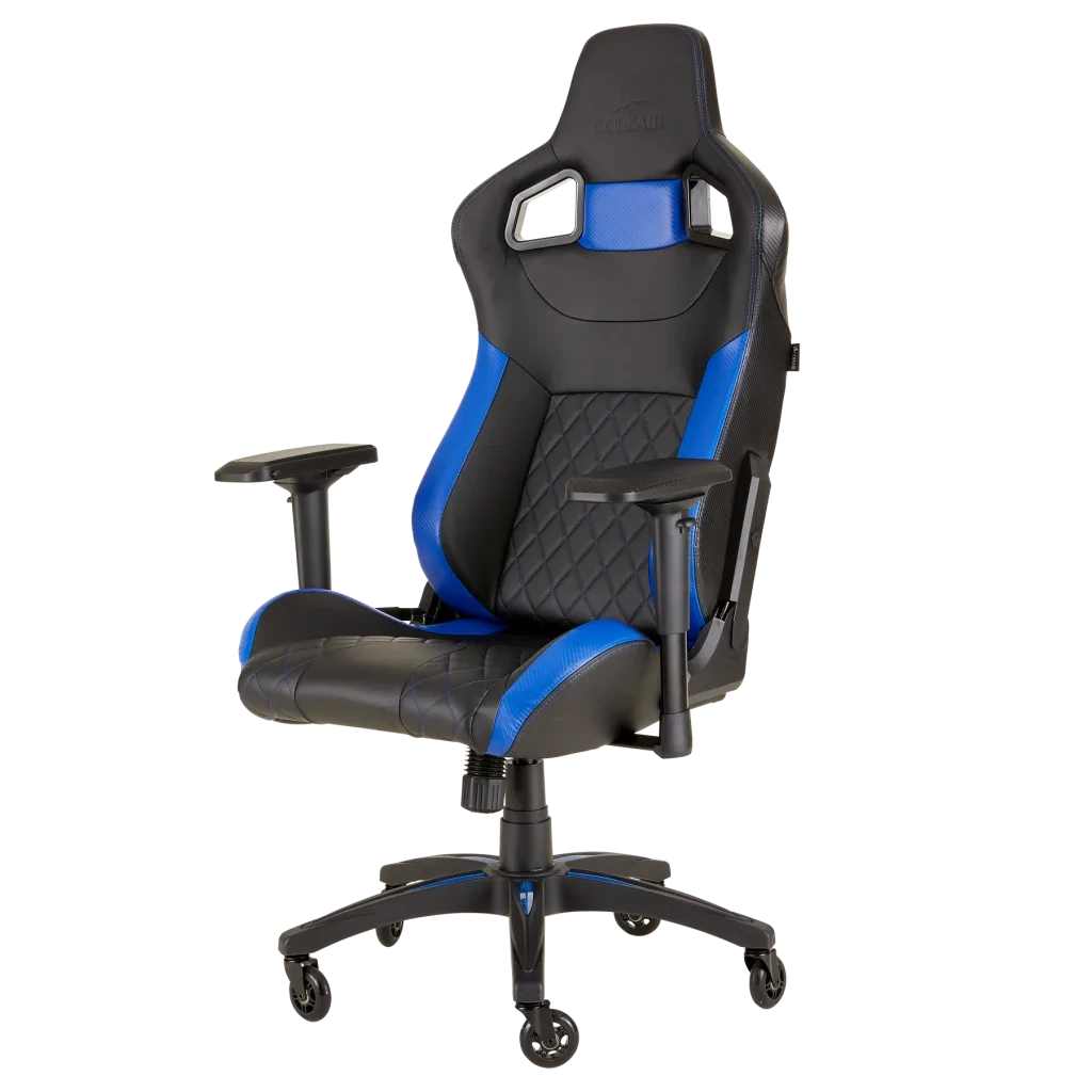 Corsair T1 RACE 2018 Black/Blue – product view 3