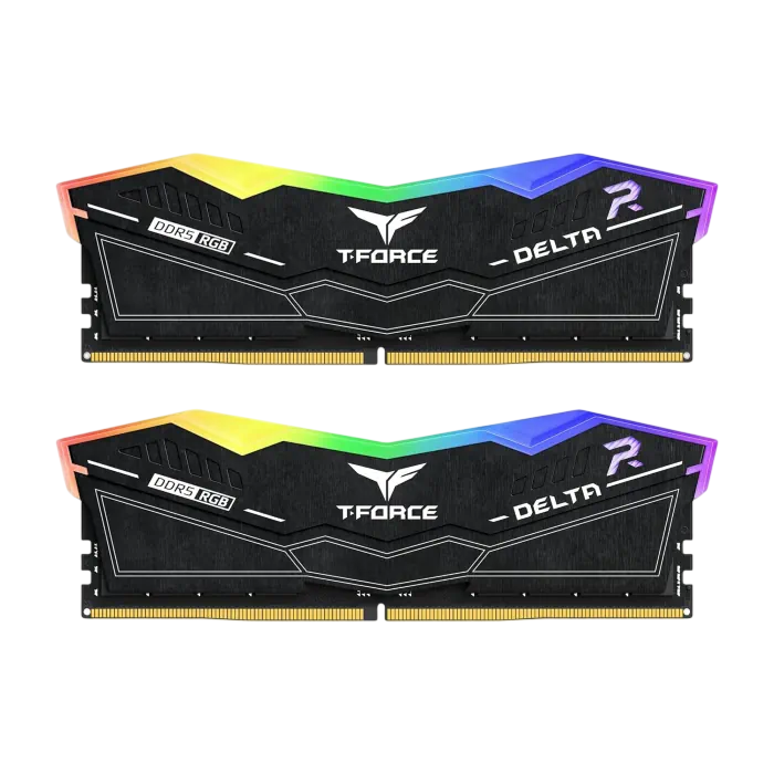 TEAMGROUP T-FORCE DELTA RGB 32GB (2x16GB) DDR5-6000 CL30 – Black