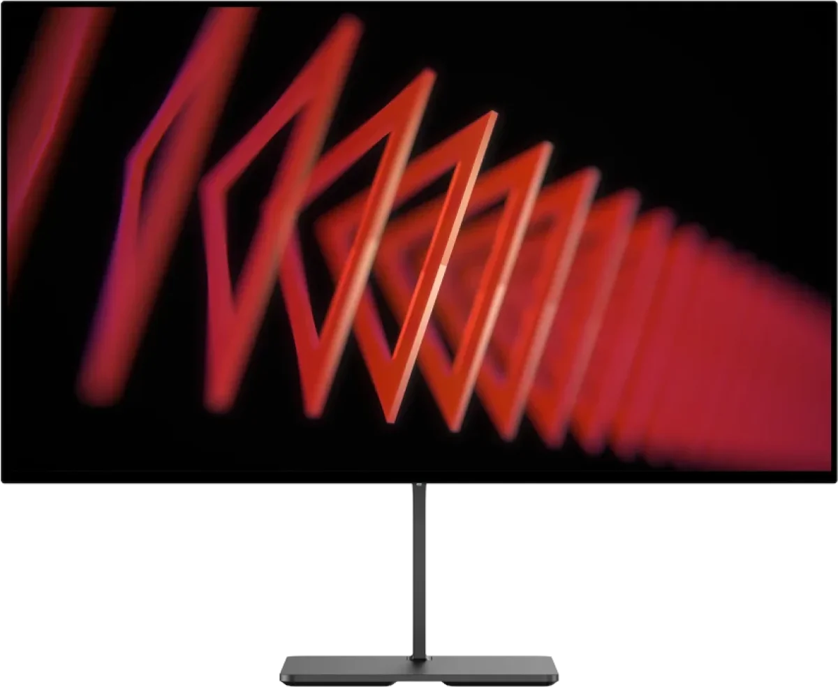 EVE Spectrum ES07D03 monitor, front view with the optional Spectrum stand
