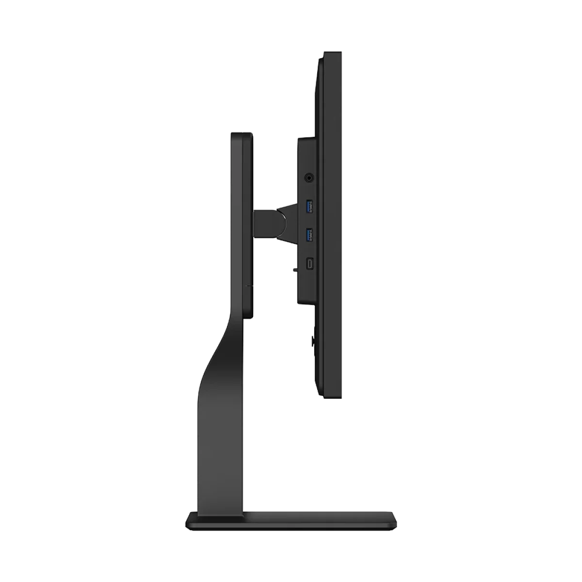 EVE Spectrum monitor, left-side profile