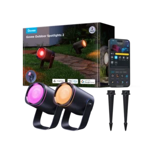 Govee Outdoor Spotlights 2 H7093 (2-Pack) - RGBWIC / IP67