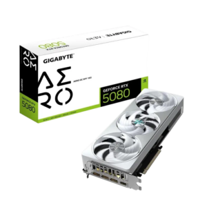 GIGABYTE GeForce RTX 5080 AERO OC SFF 16GB GDDR7 – White