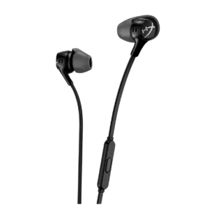 HyperX Cloud Earbuds II Wired Gaming Earphones – Black / Red