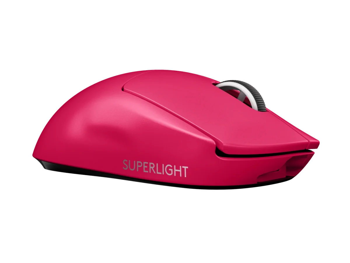 Logitech G PRO X Superlight pink wireless gaming mouse