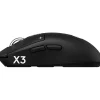 Logitech G PRO X3 SUPERSTRIKE LIGHTSPEED 8K Wireless Gaming Mouse - Midnight / Black - AX Store Kuwait