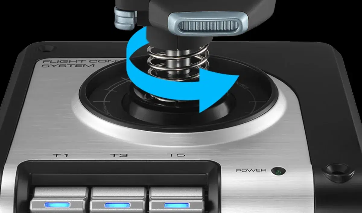 Logitech G X52 H.O.T.A.S. twist rudder control