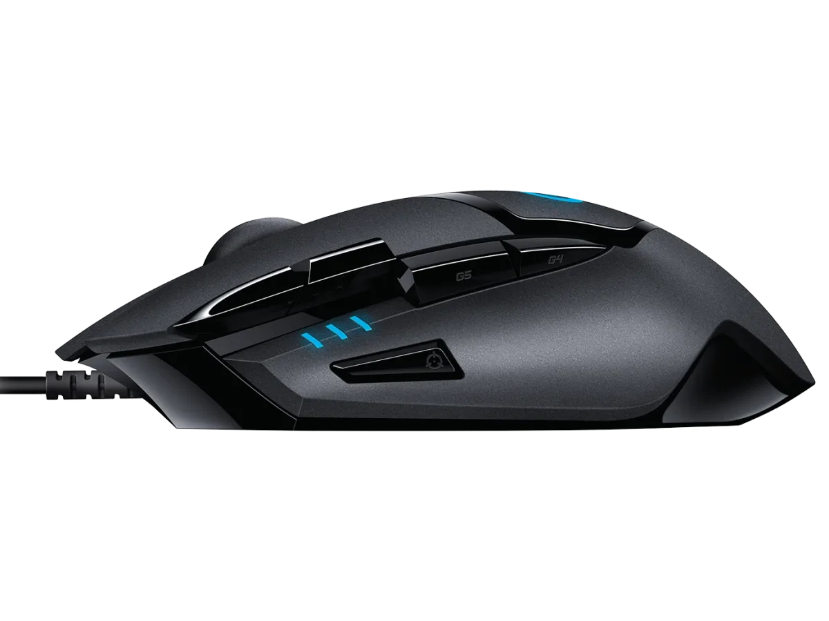 Logitech G402 Hyperion Fury gaming mouse, manufacturer view 2