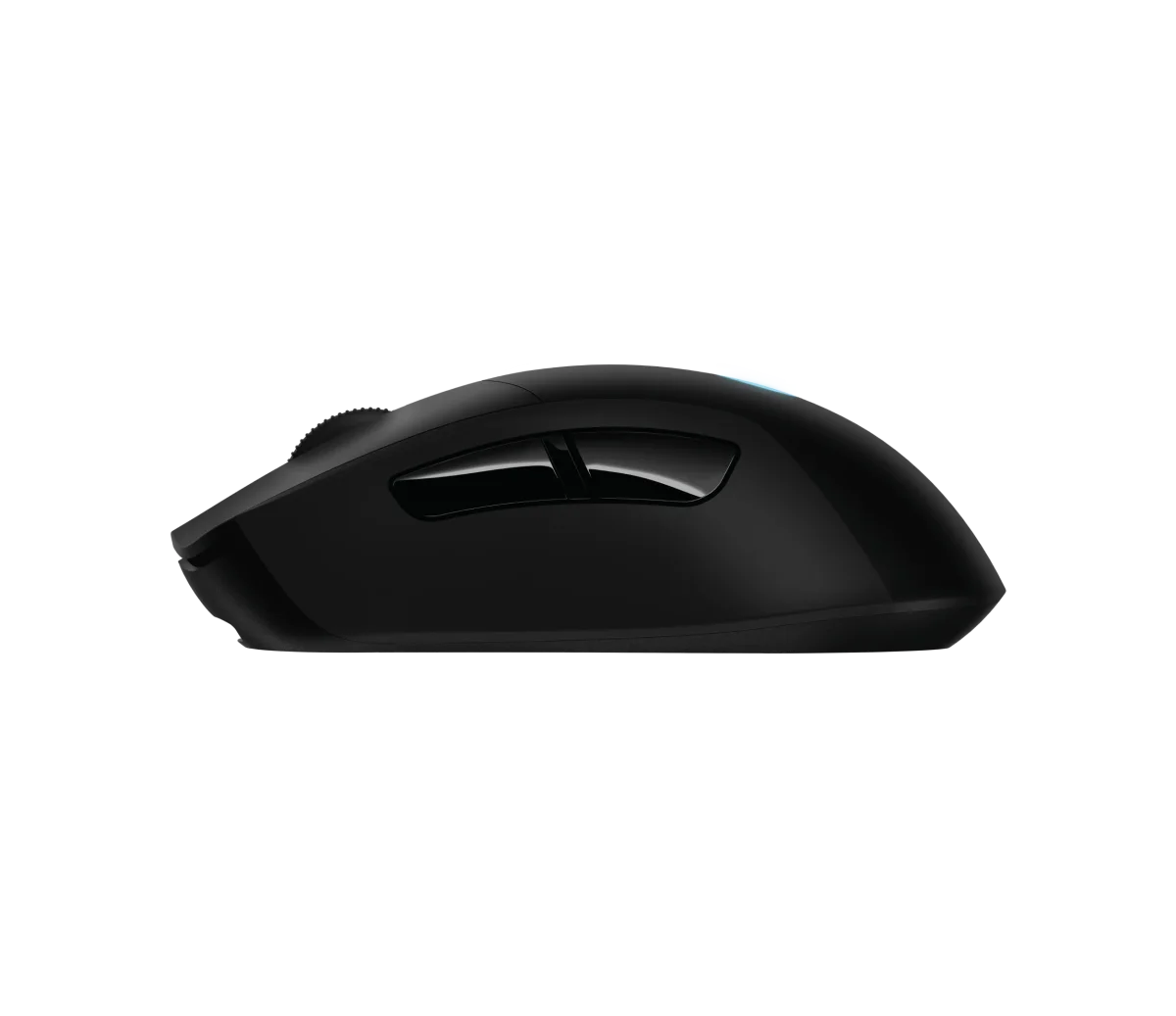 Logitech G703 HERO LIGHTSPEED mouse, left side view