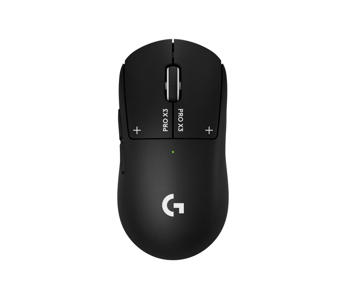 Logitech G PRO X3 SUPERSTRIKE wireless gaming mouse in Midnight Black