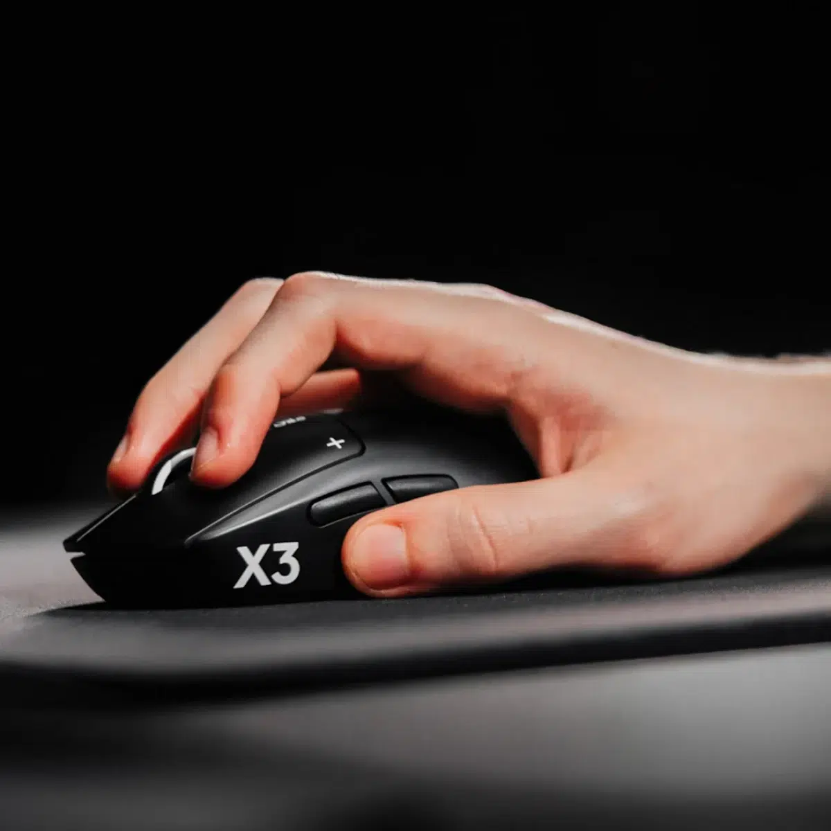 Logitech G PRO X3 SUPERSTRIKE Midnight Black in a gaming setup