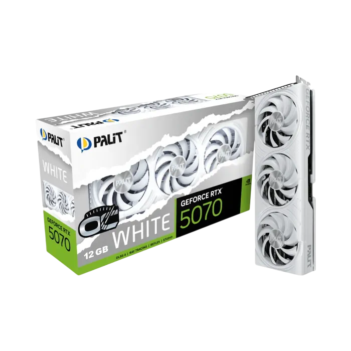 Palit GeForce RTX 5070 White OC 12GB GDDR7