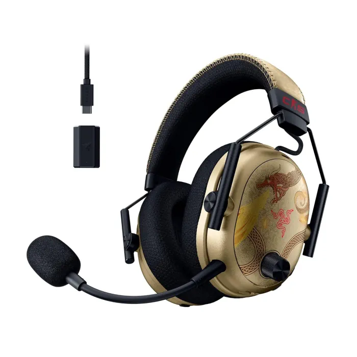 Razer BlackShark V3 Pro for PC Counter-Strike 2 Edition Gaming Headset – Gold