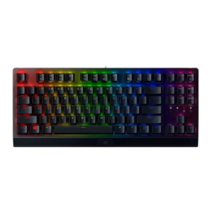Razer BlackWidow V3 TKL Mechanical Gaming Keyboard – Yellow Linear Switches, Chroma RGB – Black