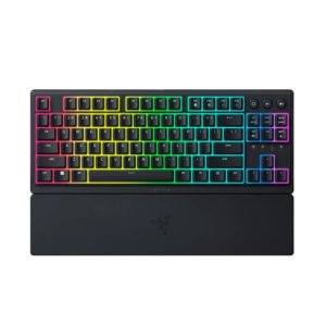 Razer Ornata V3 TKL Gaming Keyboard – Low-Profile, Mecha-Membrane, Chroma RGB – Black