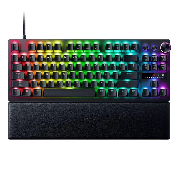 Razer Huntsman V3 Pro TKL 8KHz Wired Keyboard – Analog Optical Gen-2, English – Black