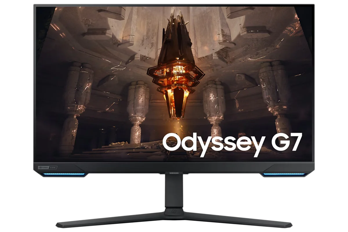 Samsung Odyssey G7 G70B 32-inch monitor, front