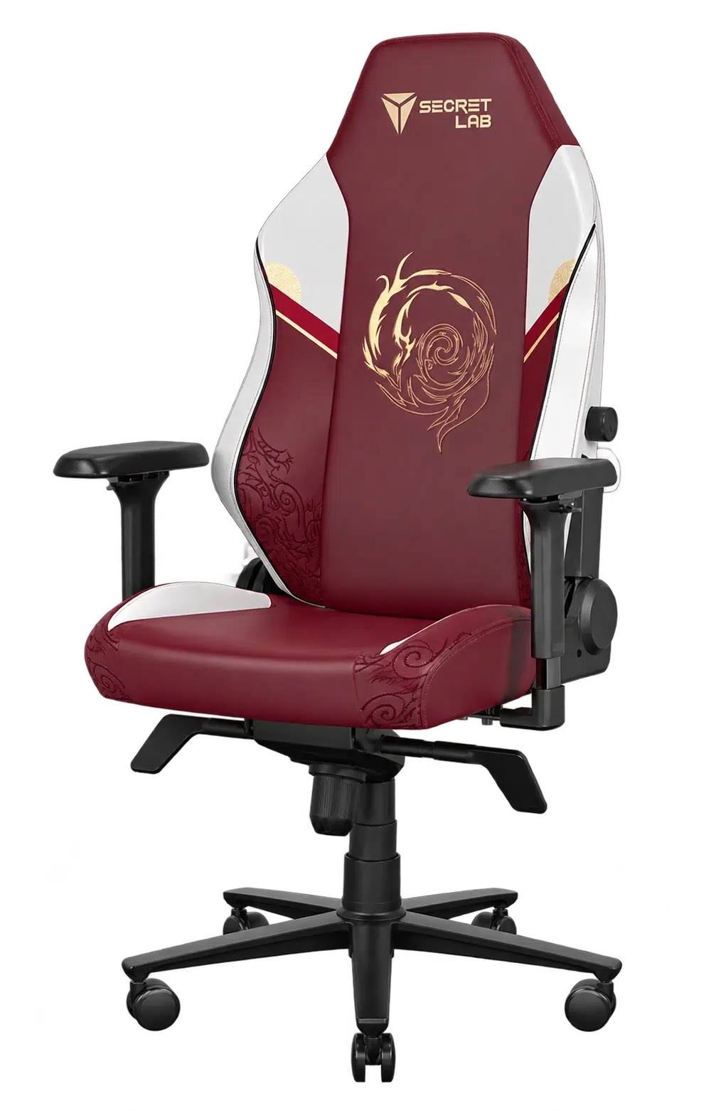 Secretlab Titan Evo Regular White/Red — product view 4