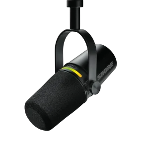 Shure MV7+ USB-C/XLR Dynamic Podcast Microphone, Black