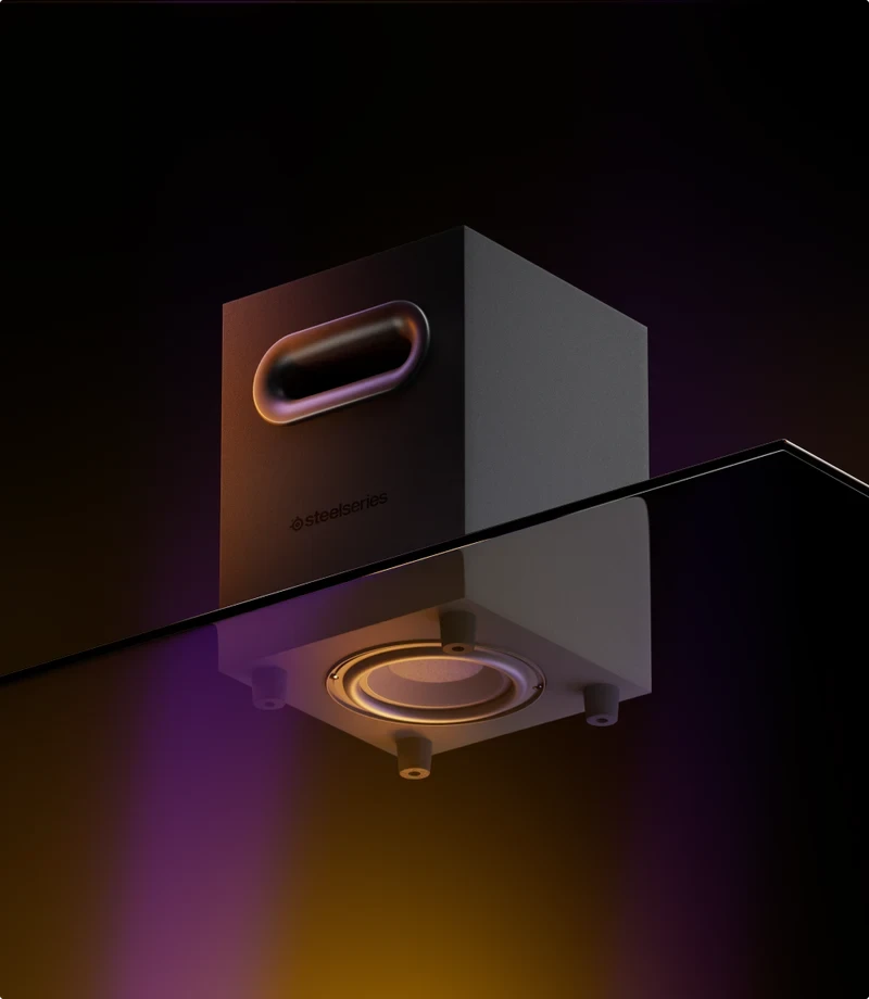SteelSeries Arena 9 6.5-inch down-firing subwoofer