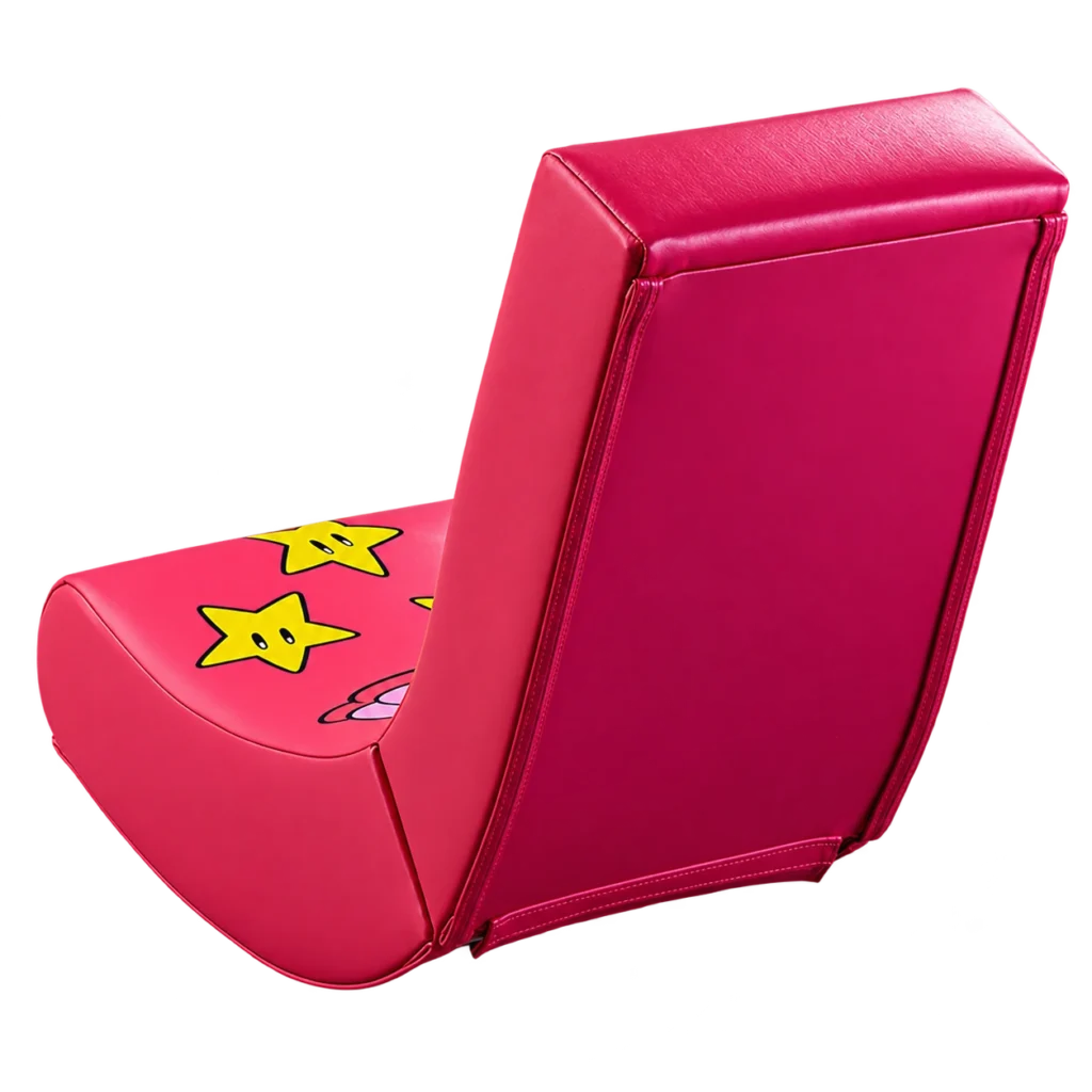 X-Rocker Nintendo All-Star Peach Foldable Video Rocker Gaming Chair