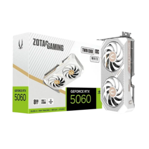 ZOTAC GAMING GeForce RTX 5060 Twin Edge OC 8GB GDDR7 – White