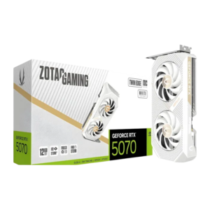 ZOTAC GAMING GeForce RTX 5070 Twin Edge OC 12GB GDDR7 – White