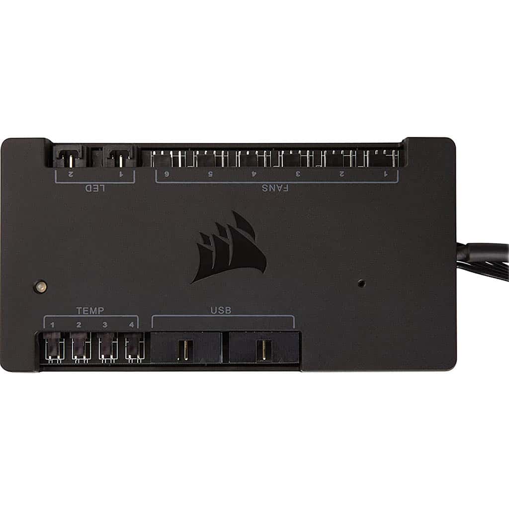 Corsair Commander PRO Digital Fan and RGB Lighting Controller - Black ...