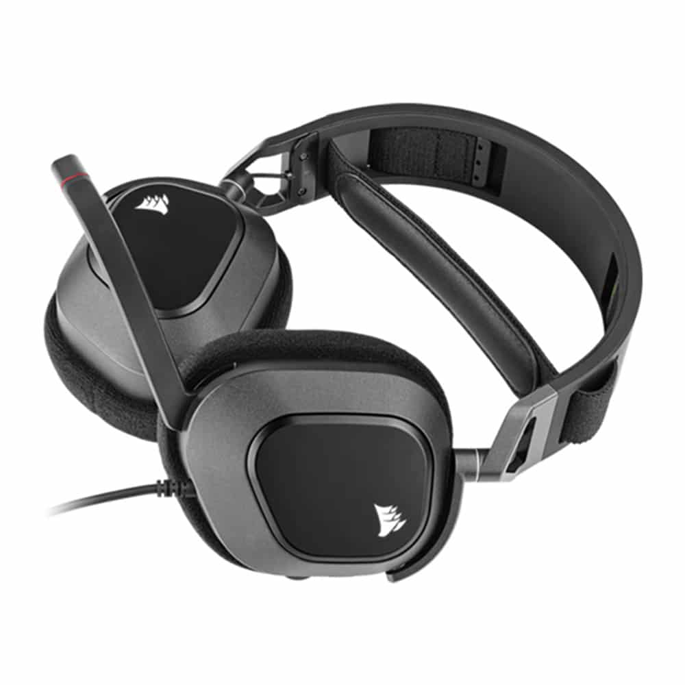 Corsair Hs80 Rgb Usb Wired Gaming Headset Carbon Ax Store