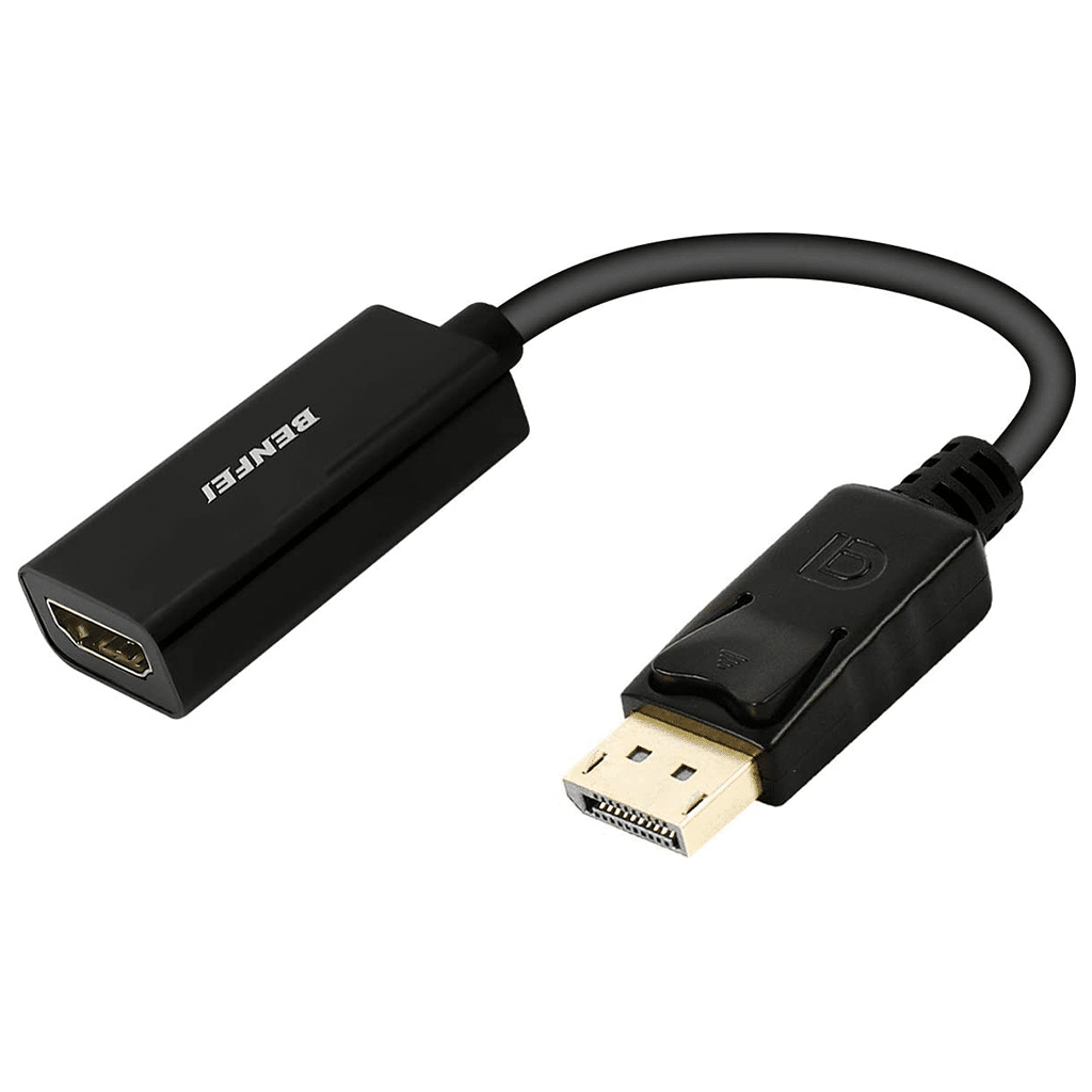 Adattatore Benfei 4K DisplayPort Maschio A HDMI Femmina | Per HP E Altri PC