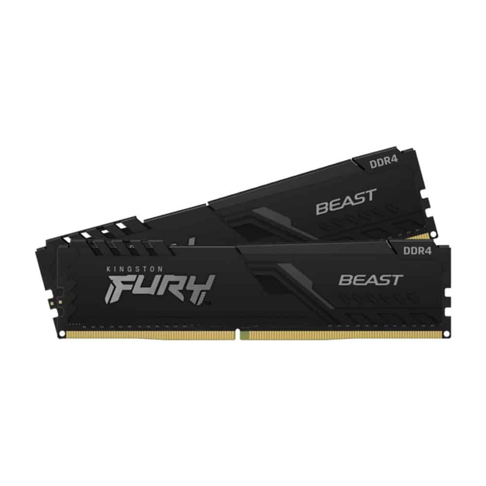 Kingston Fury Beast 32GB (2x16GB) DDR4 3600MT/s CL18 Memory Kit - AX STORE